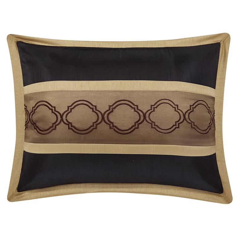 Grand Avenue Daniella 7-Piece Modern Geometric Comforter Set