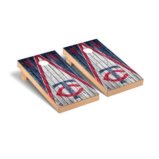 Minnesota Twins MLB Triangle Cornhole Board Set