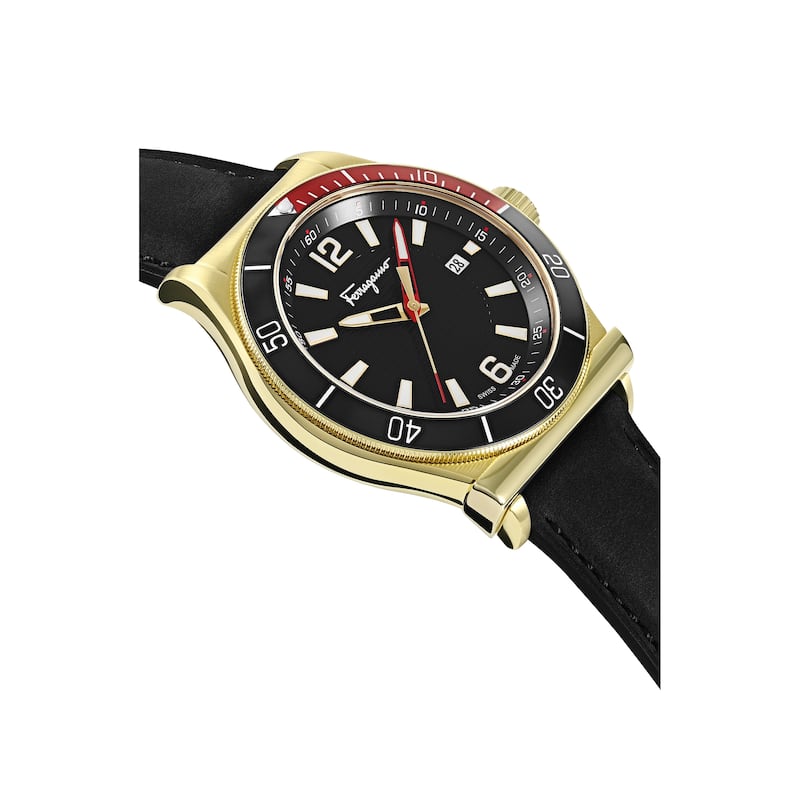 Ferragamo Men's Ferragamo 1898 Sport 44mm Quartz Watch SFYK00420 - Black - N/A