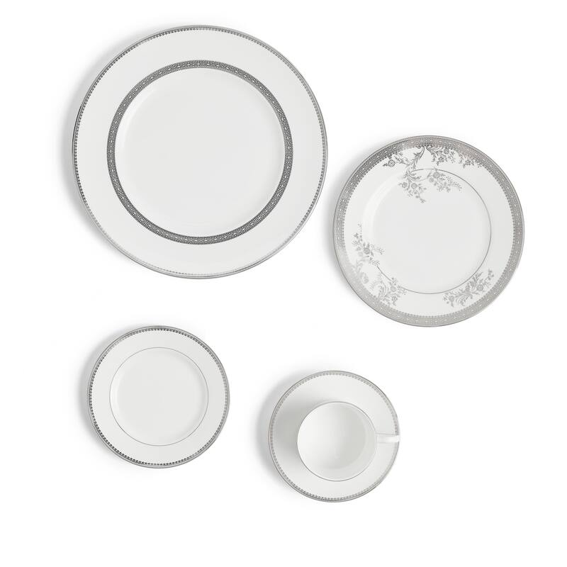 Vera Wang Lace Dinnerware Set, 10 Pieces