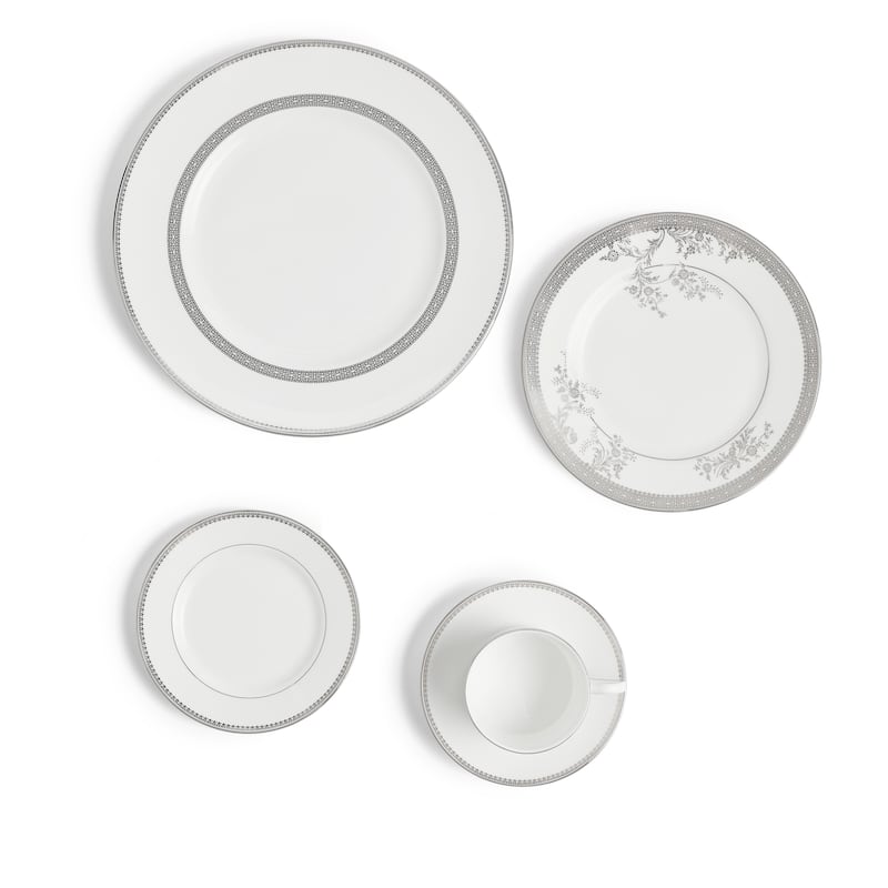 Vera Wang Lace Dinnerware Set, 10 Pieces Bed Bath & Beyond 38883299