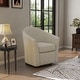 preview thumbnail 79 of 92, Modern Upholstered Swivel Barrel Chair Living Room Accent Chair