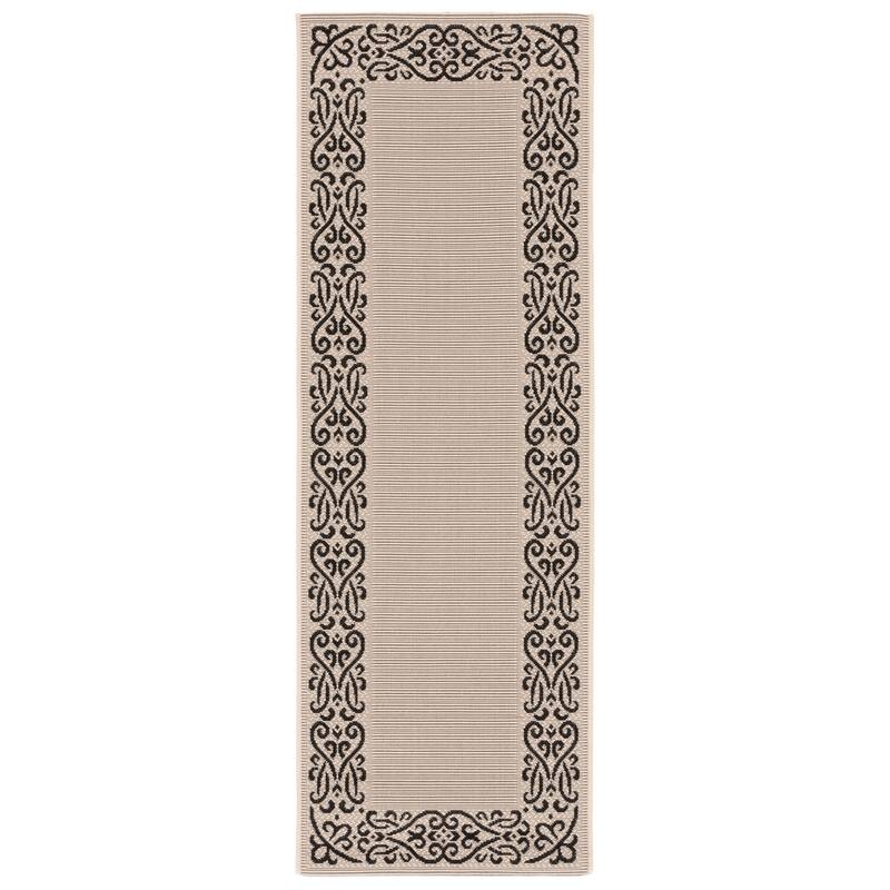 SAFAVIEH Courtyard Ikerne Waterproof Patio Backyard Rug