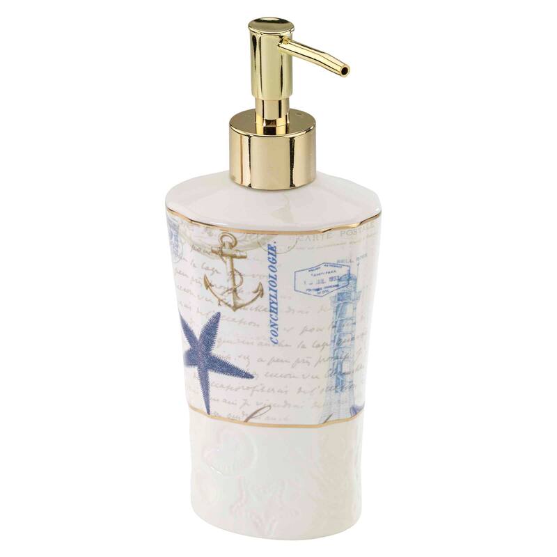 Avanti Linens Antigua Lotion Dispenser - Ivory - Lotion Dispenser