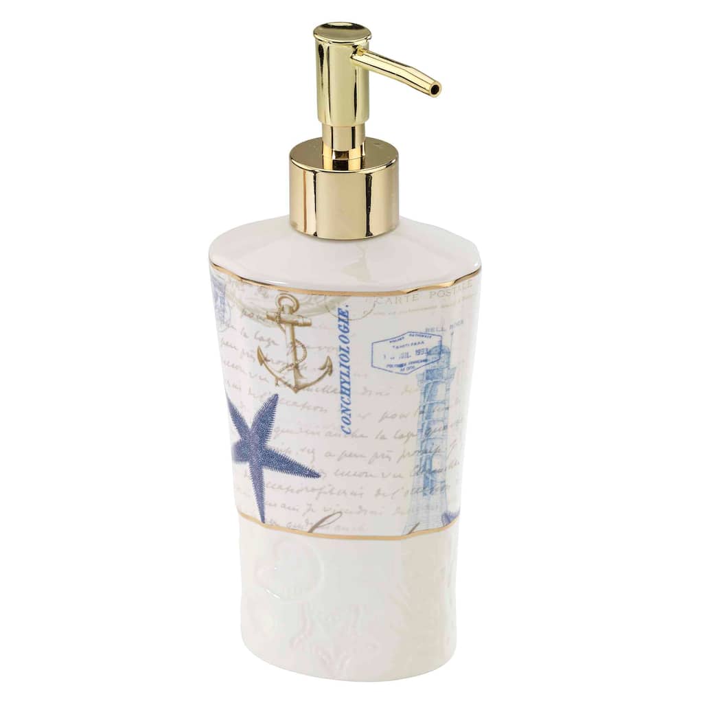 Avanti Linens Antigua Lotion Dispenser - Ivory - Lotion Dispenser