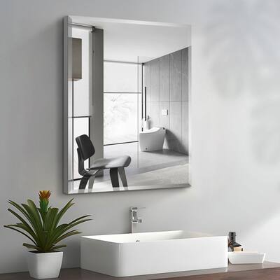 Bathroom Large Storage 24x30 Medicine Cabinet with Mirror Recessed Mount or Wall Mount