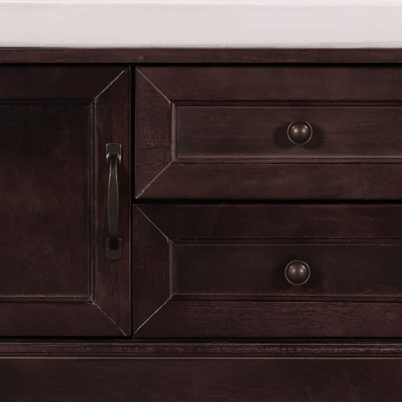 Vintage Chic Wooden Storage Bench with Removable Foam-Filled Velvet Seat Cushion