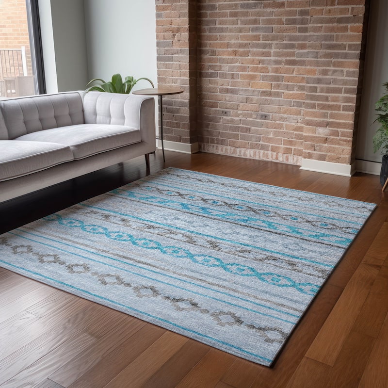 Premium Washable Super Soft Moroccan Boho Mayfield Rug