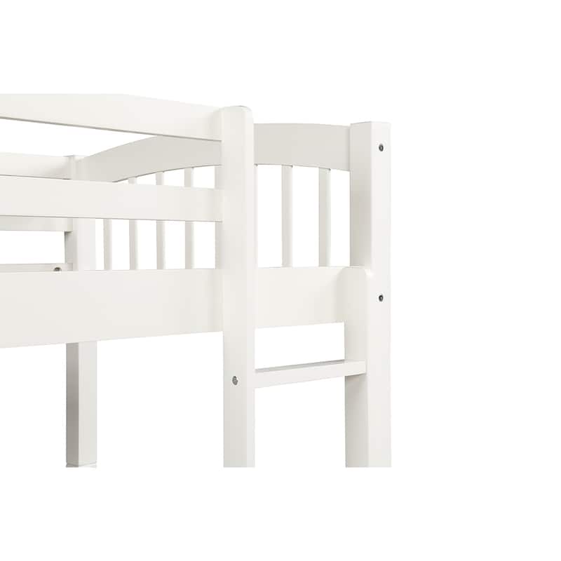Taylor & Olive Freesia Twin-over-Twin Bunk Bed with 3-drawer Trundle