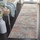 preview thumbnail 18 of 74, SAFAVIEH Madison Loane Modern Abstract Rug 2'2" x 10' Runner - Black/Gold