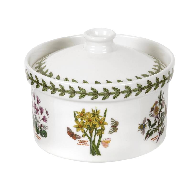 Portmeirion Botanic Garden Individual Covered Casserole - 5.0", 18 oz.