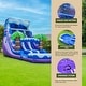 preview thumbnail 5 of 10, XJUMP 27 FT Surf Beach Dual Lane Inflatable Water Slide with Detachable Splash Pool for Kids, Commercial PVC, Blower Included