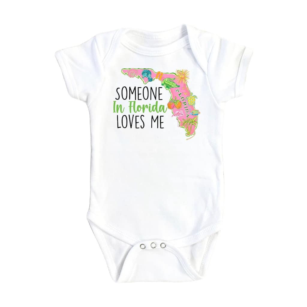 Florida Green - Baby Boy Girl Clothes Infant Bodysuit Funny Cute Newborn