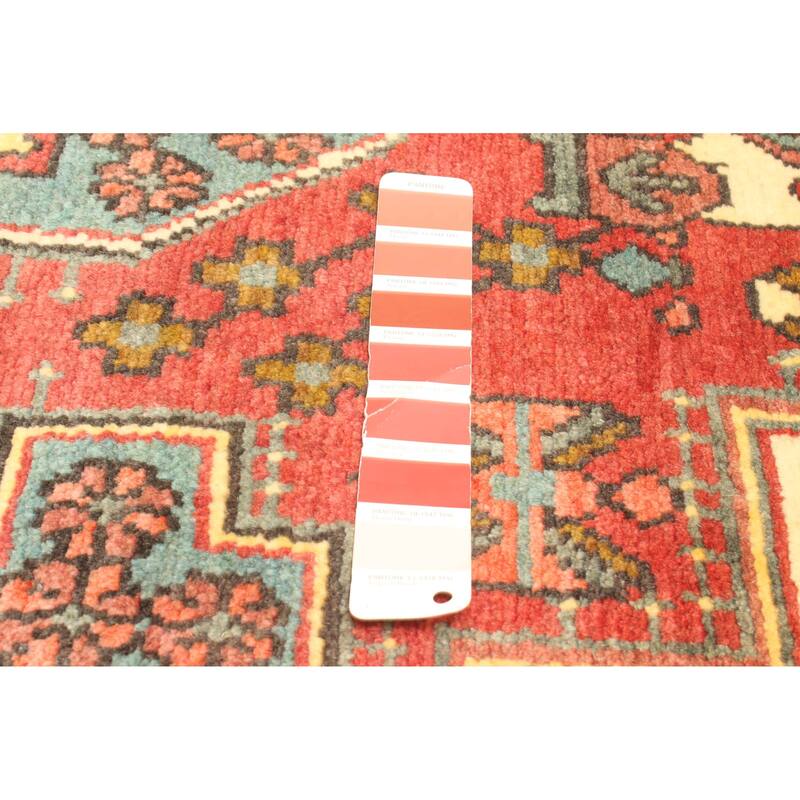 ECARPETGALLERY Hand-knotted Konya Anatolian Red Wool Rug - 4'9 x 6'1