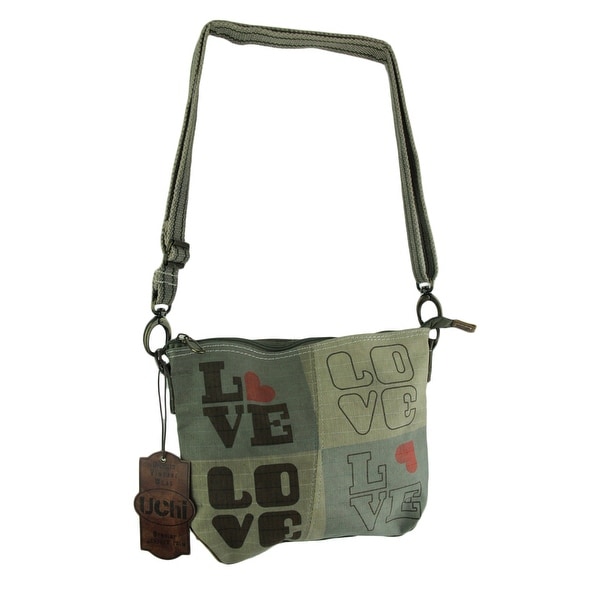 small canvas crossbody bag