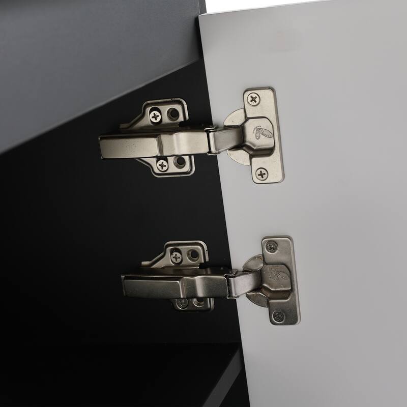 32" Wall-Mounted Bathroom Vanity with Soft-Close Doors,Floating Design,Eco-Friendly Plywood Cabinet(Vanity Without Basin)