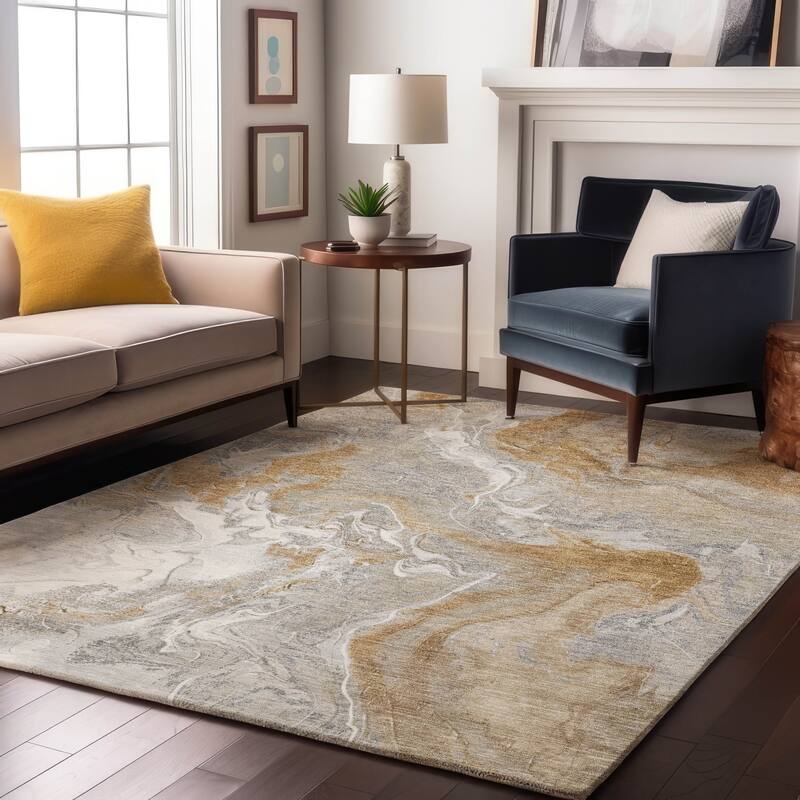 Premium Washable Super Soft Glam Modern Mayfield Rug