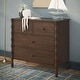preview thumbnail 16 of 24, Max and Lily Jenny Lind 4-Drawer Solid Wood Dresser Walnut