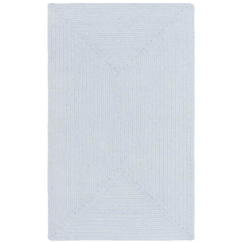 SAFAVIEH, Handmade Braided Alcidia Country Cotton Rug - 2'6" x 4' - Light Blue