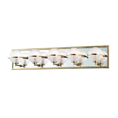 Hudson Valley Lighting Axiom 5 Light 24" Wide LED Bathroom Vanity