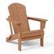 preview thumbnail 145 of 166, Laguna Fade Resistant All Weather Outdoor Patio Folding Adirondack Chair Teak