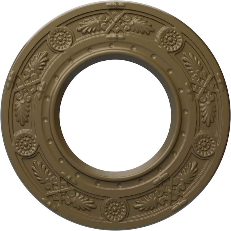 8"OD x 3 7/8"ID x 1/2"P Daniela Ceiling Medallion