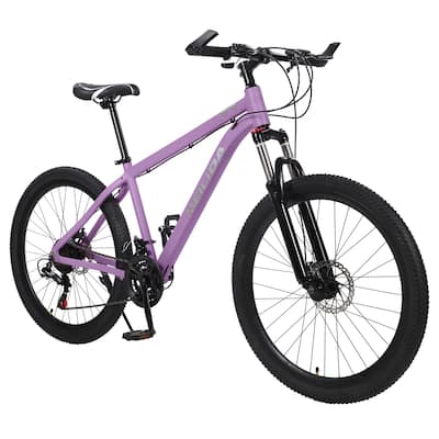 Mountain Bike 26-inch Outdoor Sports, 21-Speed , Lightweight Aluminum Mountain Bicycle For Men And Women