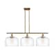 Option Brushed Brass / Clear Deco Swirl