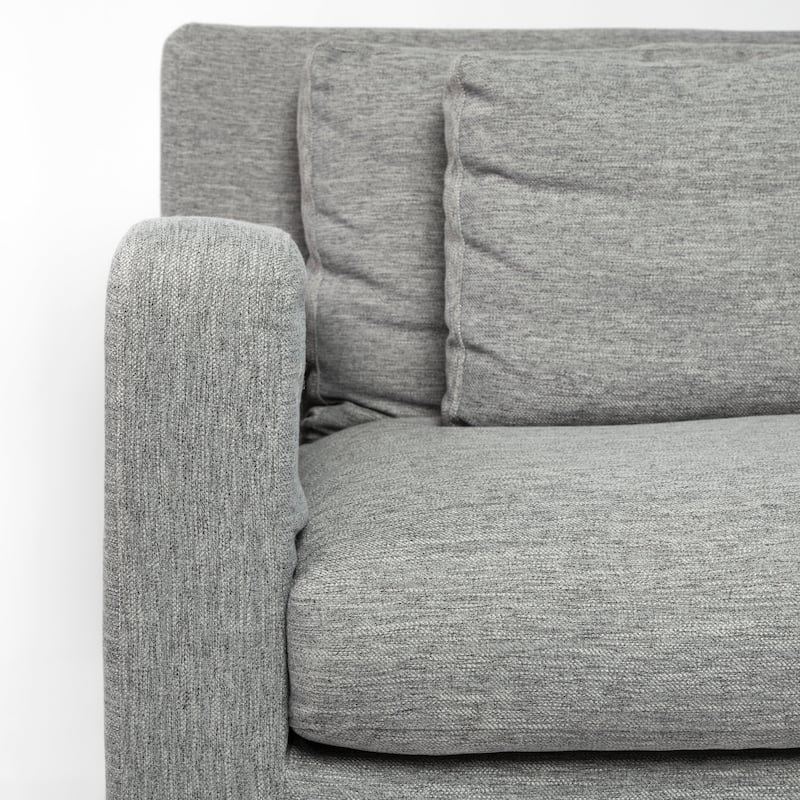 Denly III Beige Slipcover Upholstered Arm Chair
