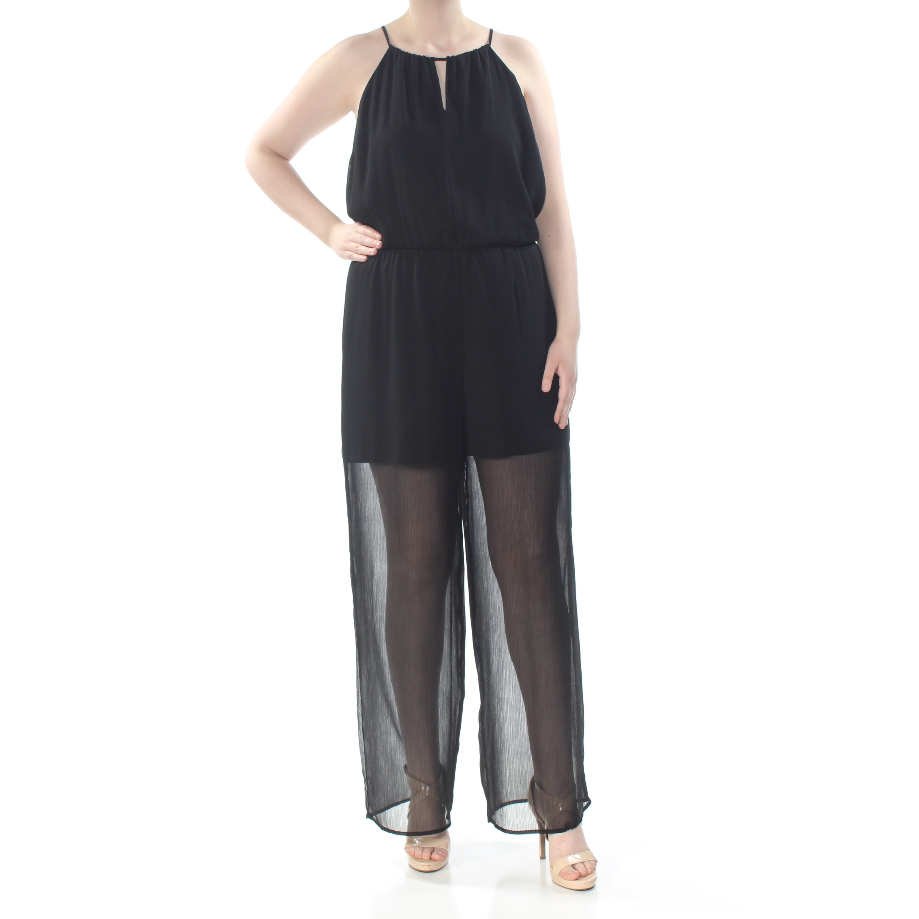 wide leg formal jumpsuit