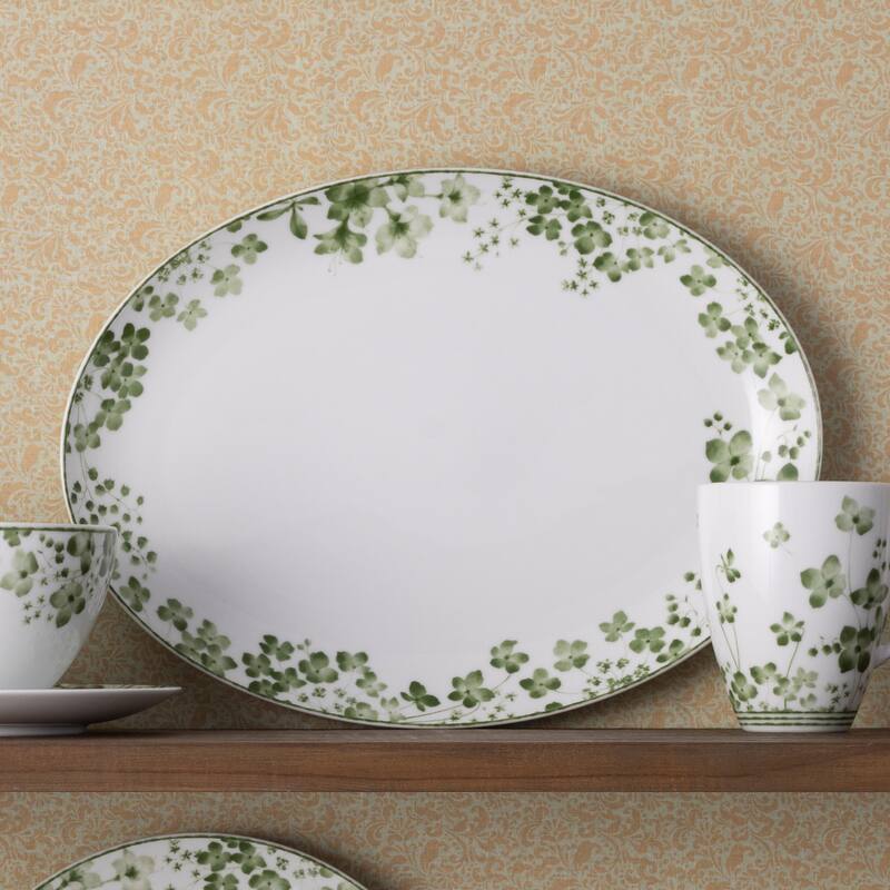 Noritake Bloomington Road Oval Platter, 14"