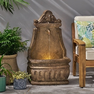 Finley Outdoor  Outdoor Single Spout Fountain by Christopher Knight Home