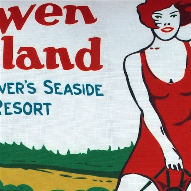 Bowen Island Outdoor Throw Pillow with Polyfill Pillow Insert