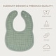 preview thumbnail 31 of 65, Muslin Cotton Baby Bibs Adjustable Size by Comfy Cubs
