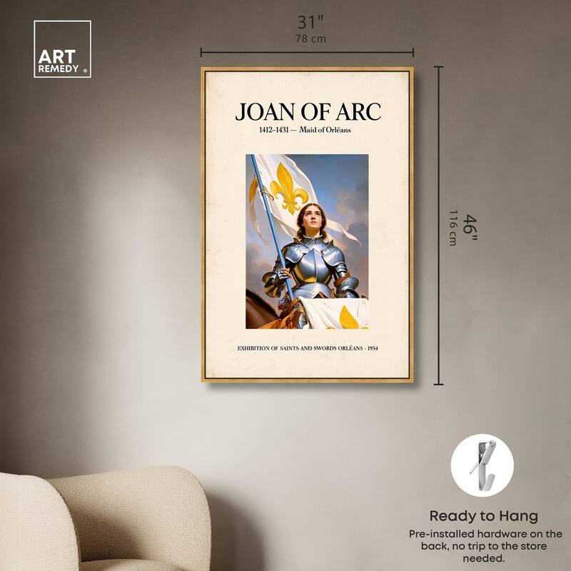 Maid of Orleans Canvas by Art Remedy