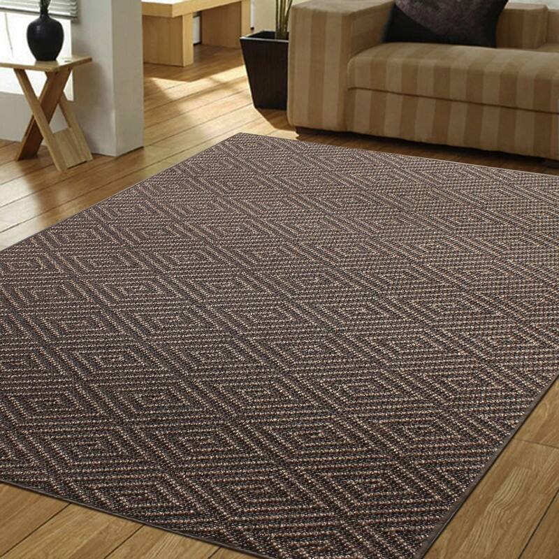 A1HC 100% Sisal Rug, Natural Fiber Area Rugs with Non-Skid Latex Backing, Rug for Entryway, Dining or Living Room