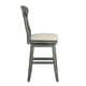 preview thumbnail 70 of 79, Eleanor Napoleon Back Wood Swivel Chair by iNSPIRE Q Classic