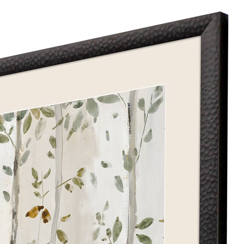Blue Birch Serenade II Framed Art Giclee Under Glass