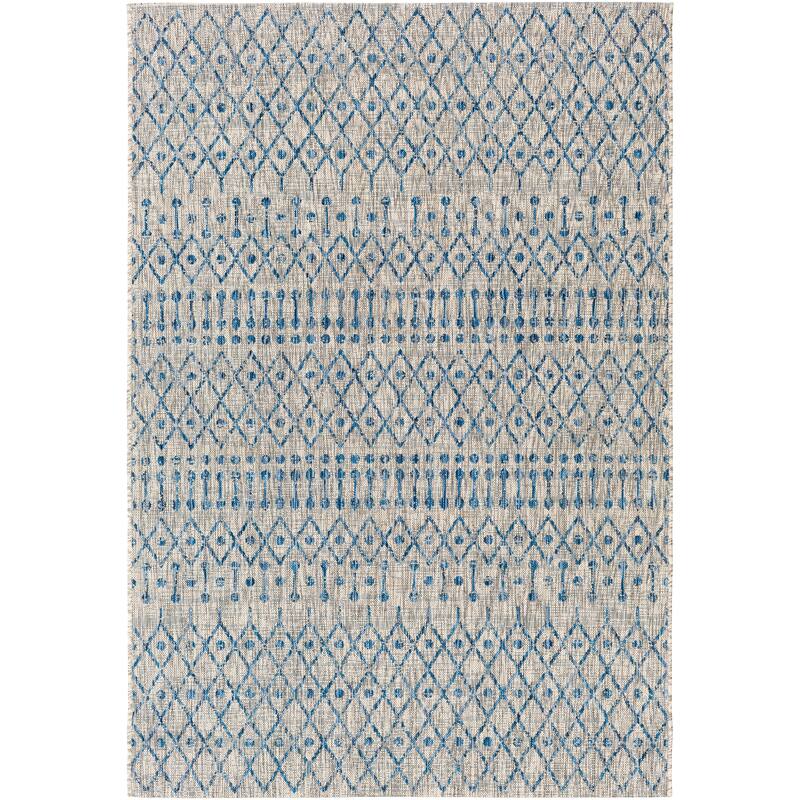 Livabliss Elpida Indoor/ Outdoor Moroccan Stripe Area Rug