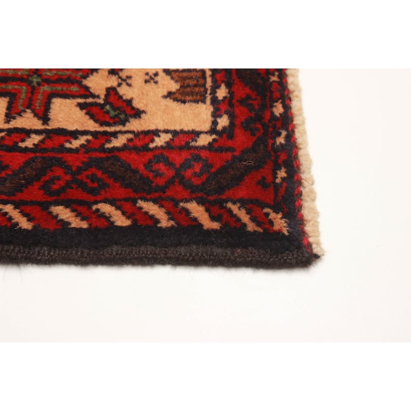Teimani Orange Rug 2'11" x 4'10" - 2'11 x 4'10