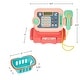 preview thumbnail 2 of 7, Cash Register for Kids – 30-Piece Set for Grocery Store Pretend Play by Hey Play (Pink) - Multicolor