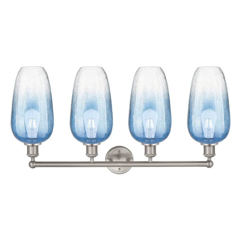 Innovations Lighting Endless Possibilities Edison - Brookhaven Flute - 4 Light 34" Bath Vanity Light