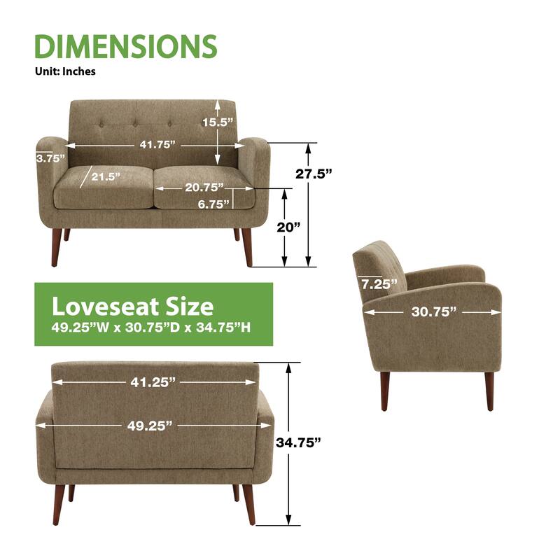 Lake Meadows Loveseat