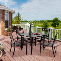 Buy Metal Outdoor Dining Sets Online At Overstock Our Best Patio Furniture Deals