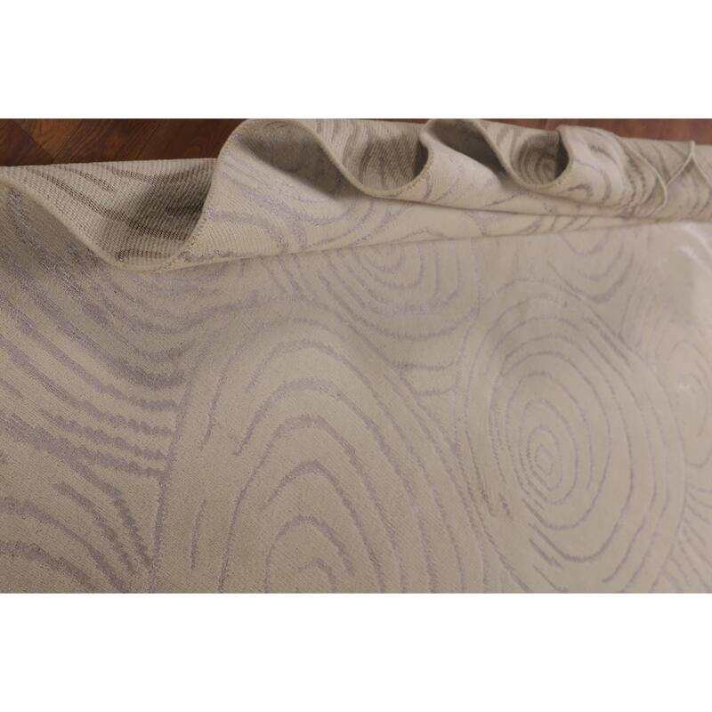 Gabbeh Oriental Area Rug Hand-Knotted Wool Carpet - 5'11" x 8'7"