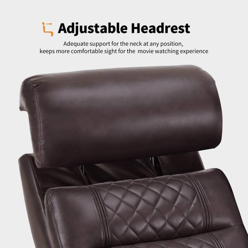 MCombo Power Recliner Chair, Electric Reclining Sofa with Adjustable Headrest and USB & Type Port, Faux Leather HTS432