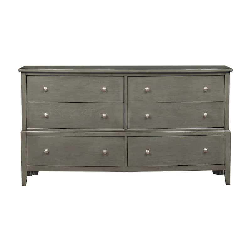 Transitional Style Bedroom Furniture 1pc Dresser of 6x Drawers Wooden Furniture