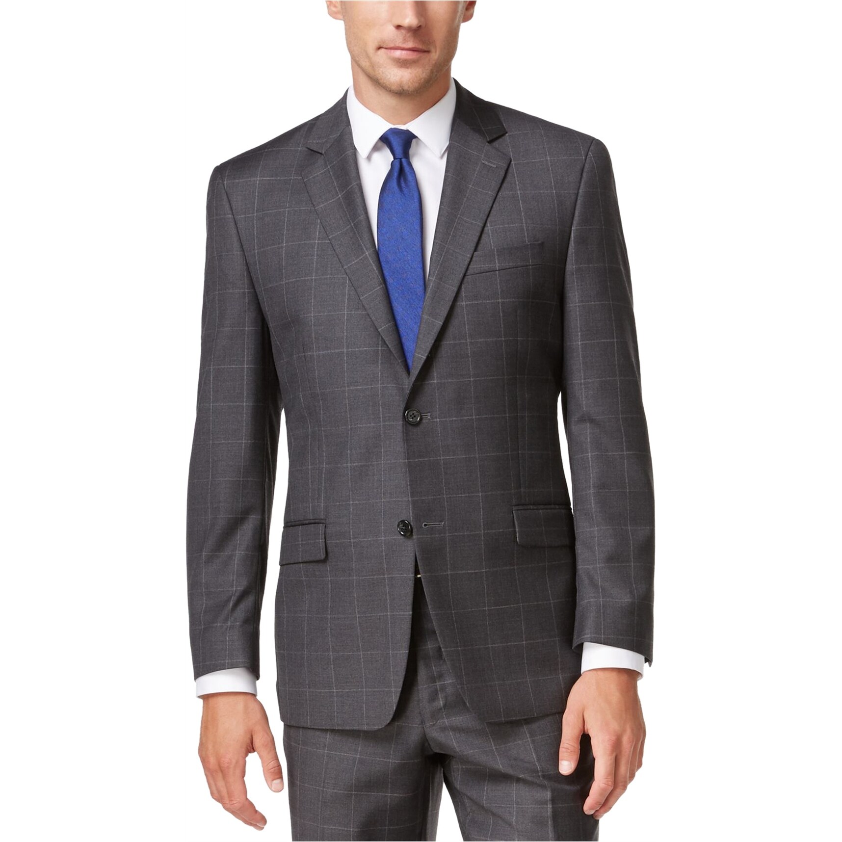 Shaquille Oneal Mens Professional Two Button Blazer Jacket, Blue, 40 Long on Overstock.com | AccuWeather Shop Shaquille ONeal... 