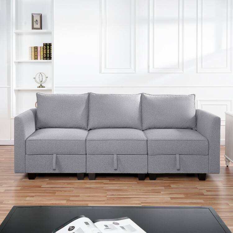 Modern Modular DIY Collection - Sturdy Wooden Frame - Versatile & Stylish Furniture for Living Room Bedroom