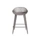 preview thumbnail 6 of 14, Jamesdar Kurv Mid-Century Modern Low-Back Counter Stool, Set of 2, Indoor/Outdoor - Set of 2
